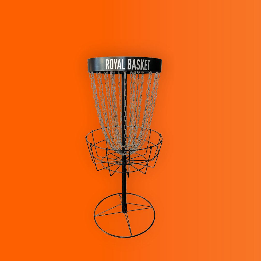 VIKING DISCS ROYAL BASKET FRISBEEGOLFKORI, BLACK EDITION