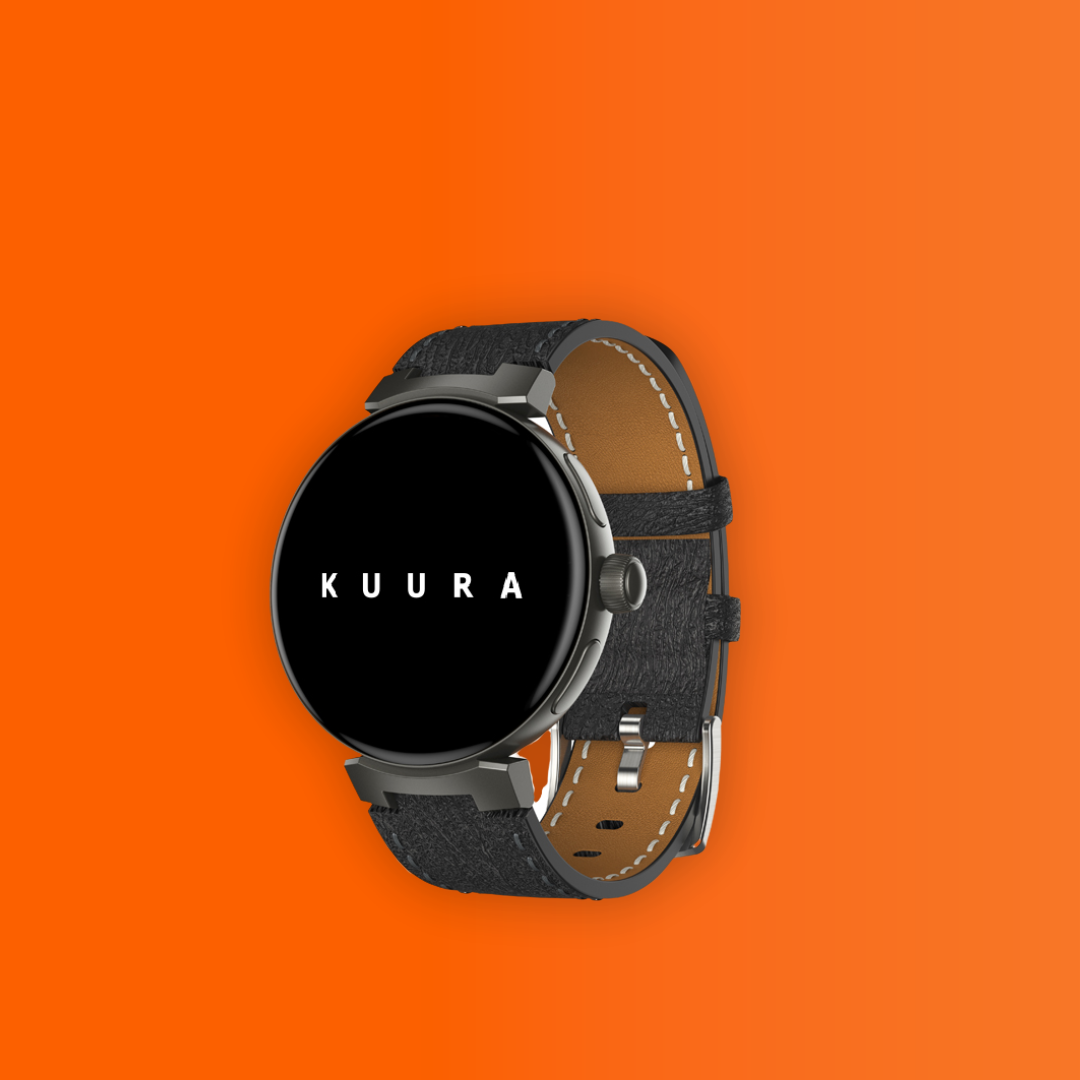 KUURA SMARTWATCH FM1 V3, SVART