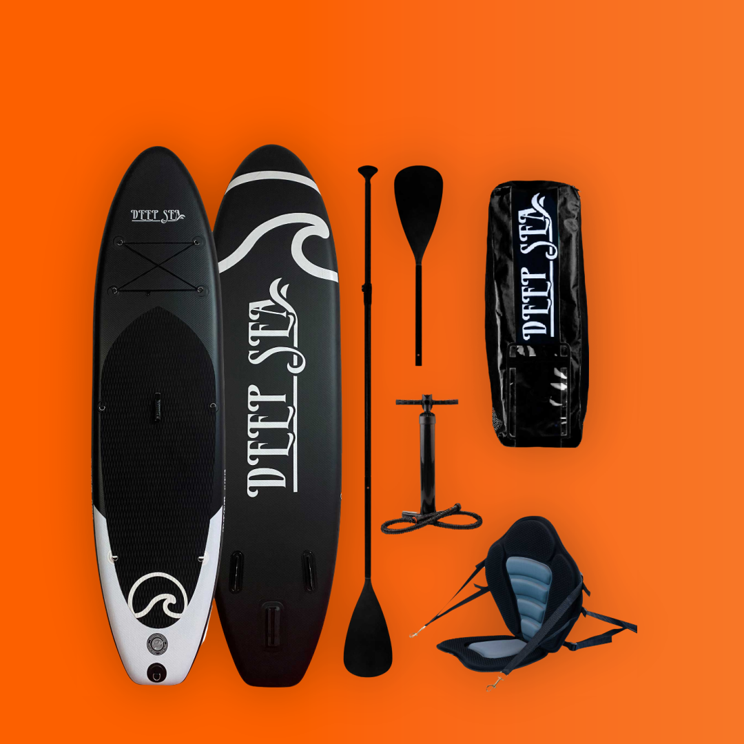 DEEP SEA SUP-BRÄDSET KAYAK PRO 300CM, SVART