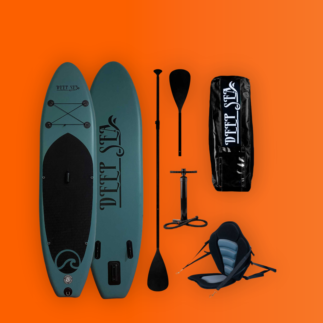 DEEP SEA SUP-LAUTASETTI KAYAK PRO 300CM, VIHREÄ