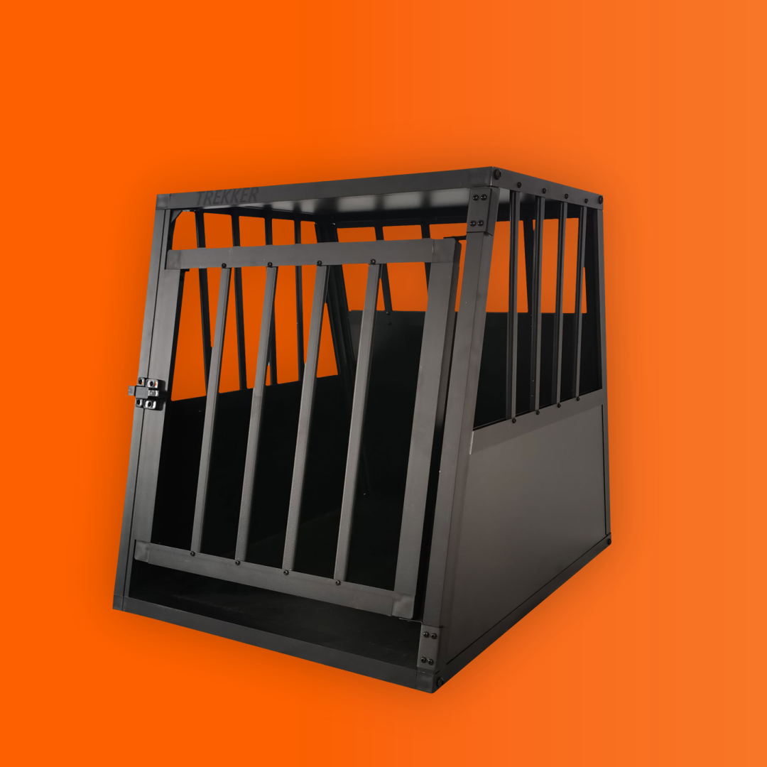 TREKKER HUNDEBUR S 54X69X60CM, SORT