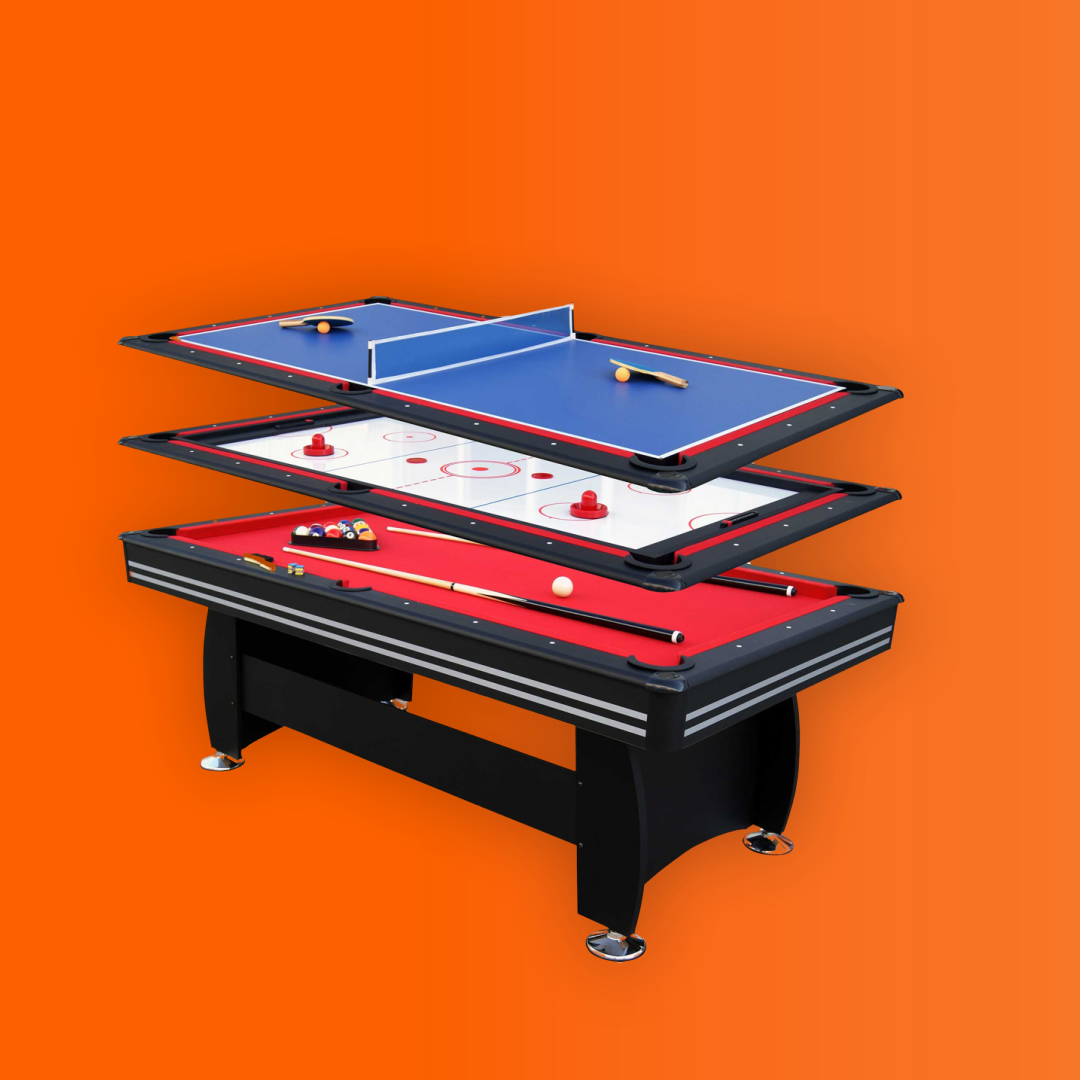 NORDCORE BILJARDBORD 7' 3-I-1