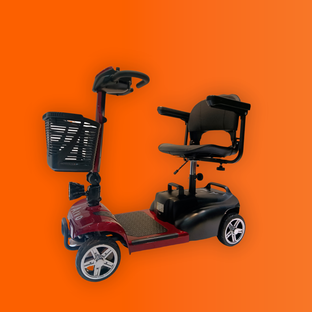 ARVO MOBILITETSSCOOTER P100 RØD