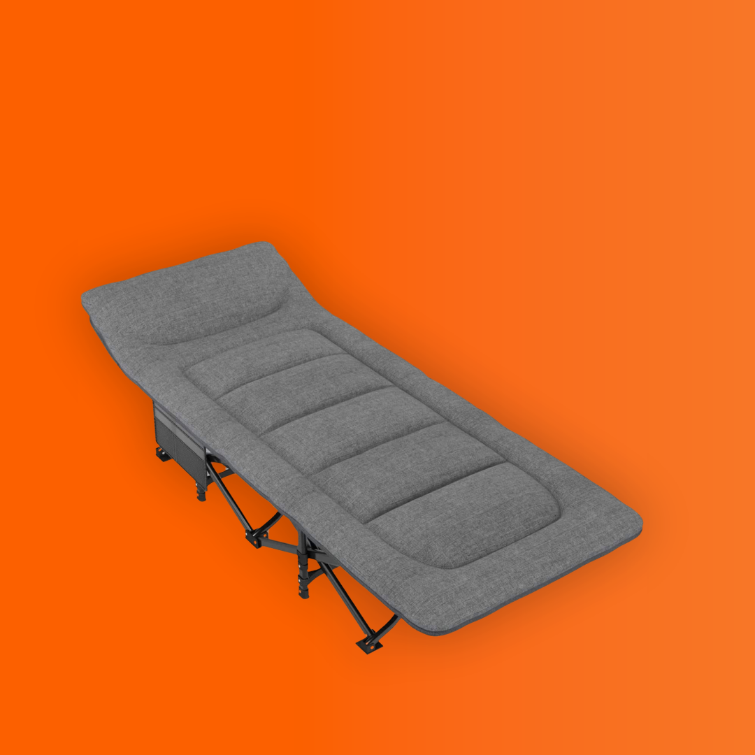 NORDCORE RETKISÄNKY PREMIUM, HARMAA- 190X68X40CM - MAX 200KG