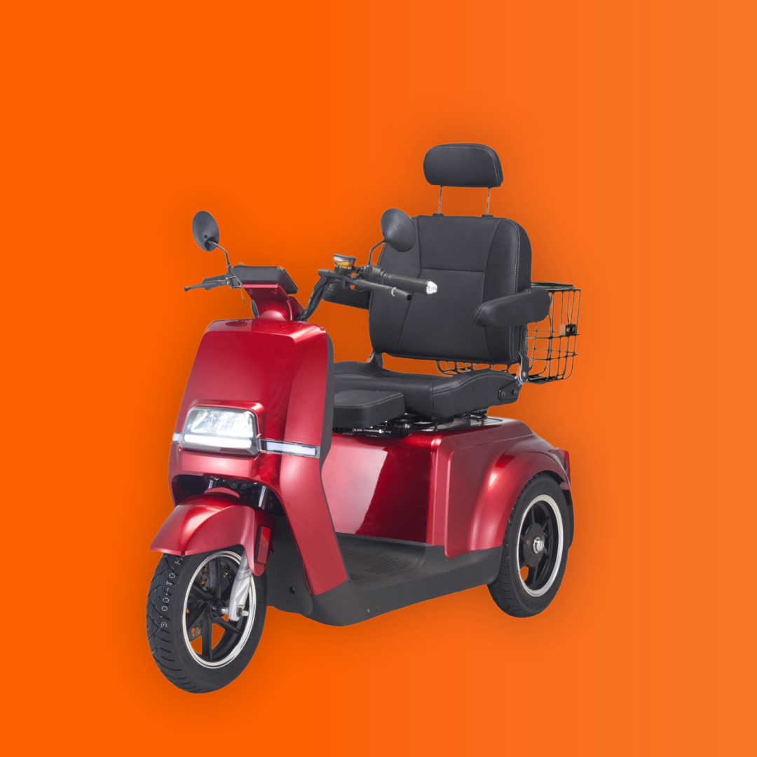 ARVO MOBILITETSSCOOTER P700 RØD