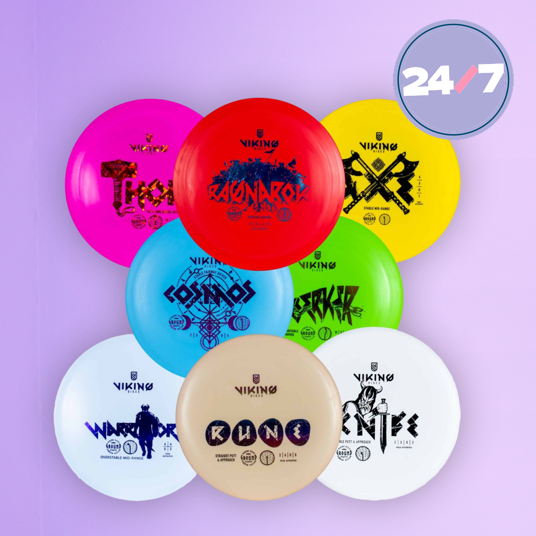 Viking Discs Ground Set, 8 kiekon setti