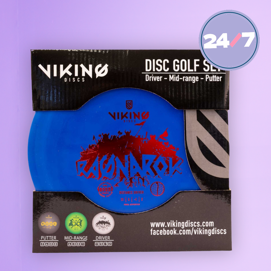 Viking Discs frisbeegolf kiekkosetti