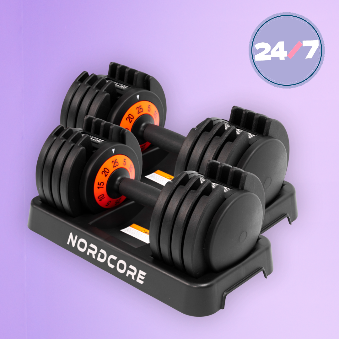 NORDCORE 2X SÄÄDETTÄVÄ KÄSIPAINO CORE, 50KG. Nyt 279 euroa.