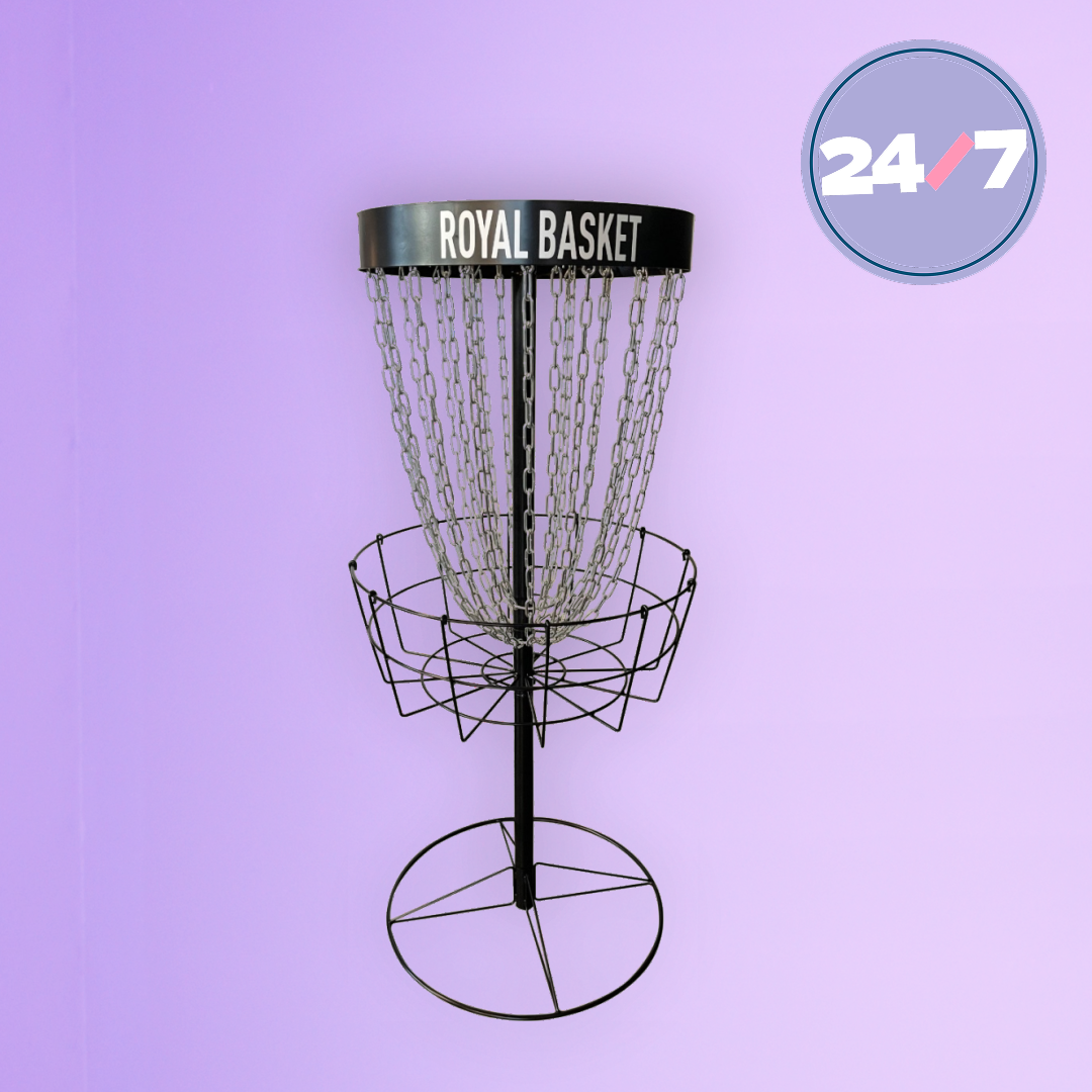 VIKING DISCS ROYAL BASKET FRISBEEGOLFKORI, BLACK EDITION. Nyt 159 euroa.