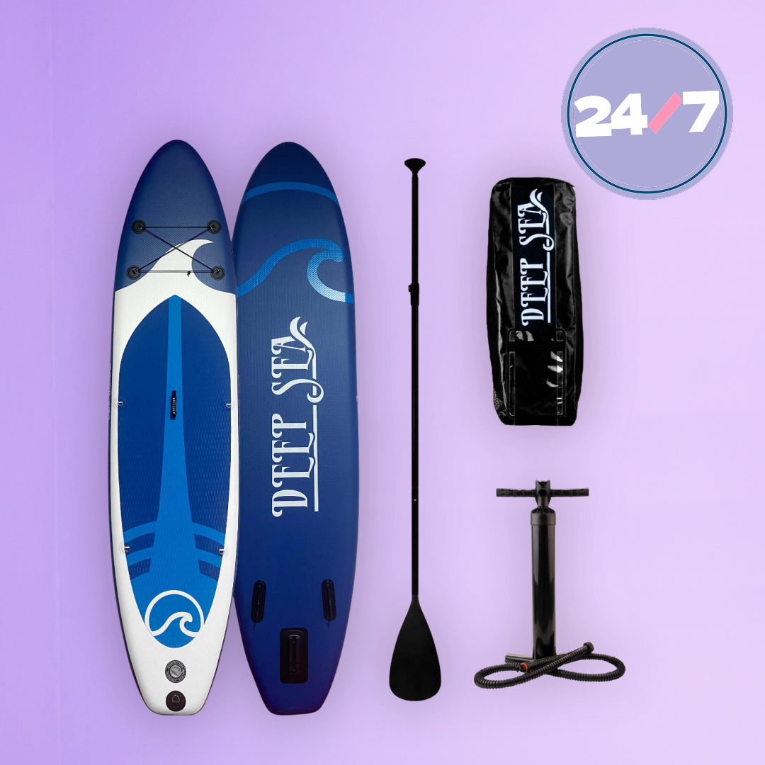 DEEP SEA SUP-LAUTASETTI XXL 330CM, SINIVALKOINEN. Nyt 229 euroa.