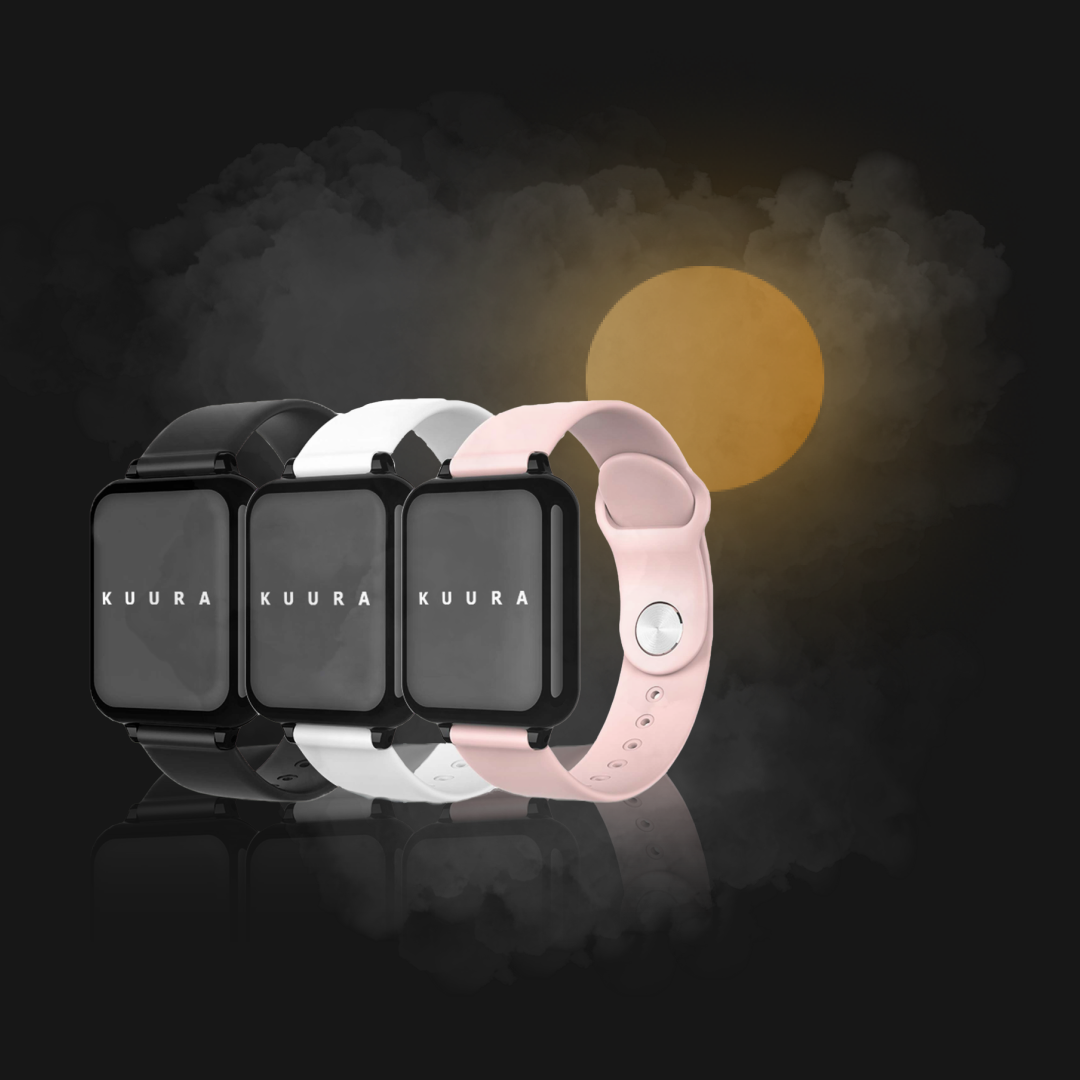 KUURA SMARTWATCH FUNCTION F7 V3, SVART