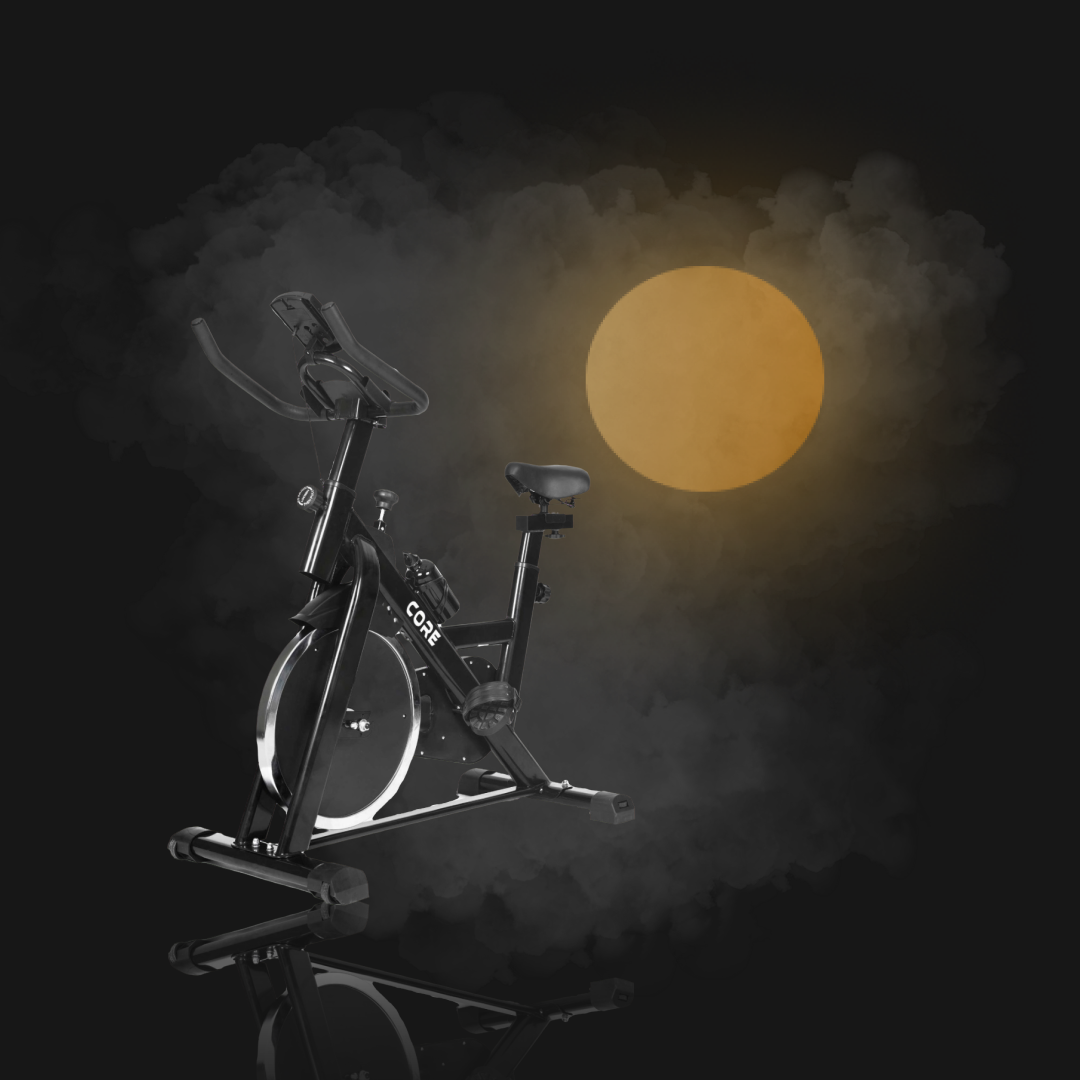 NORDCORE SPINNINGPYÖRÄ CORE 1300, MUSTA