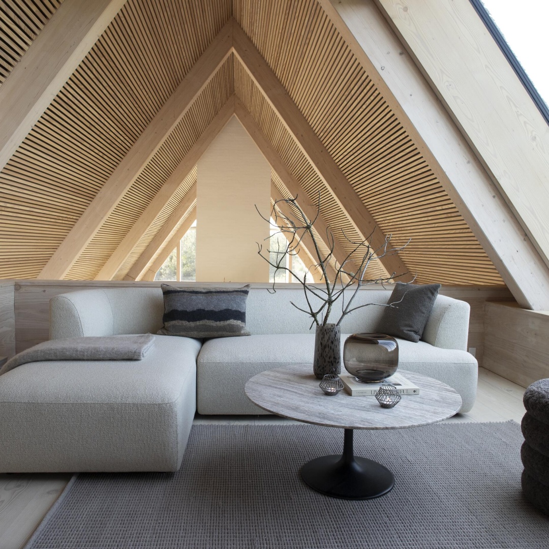 Solvei sofa med chaiselong