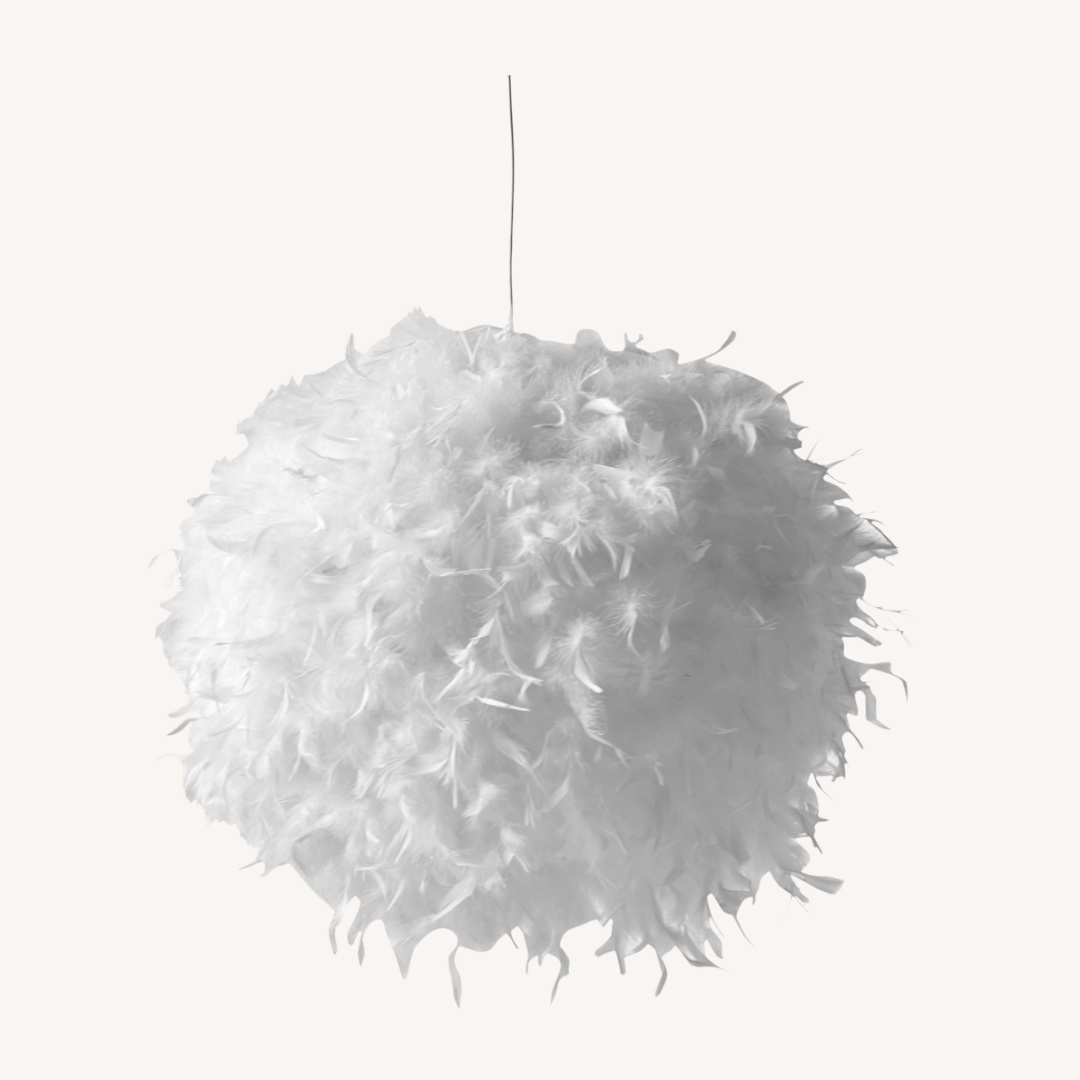 Fluffy pendel (stor)