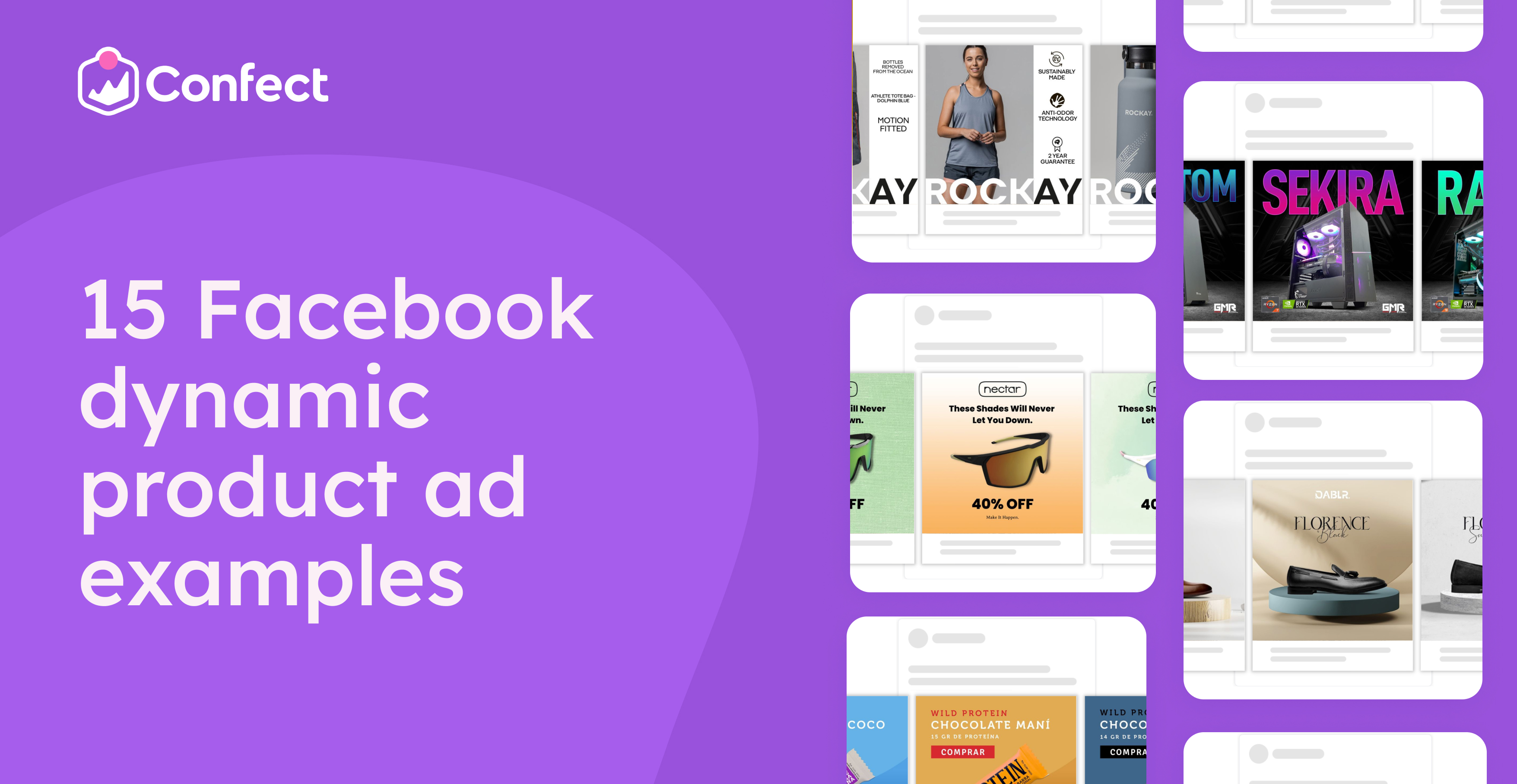 15 Facebook dynamic product ad examples to improve your creatives