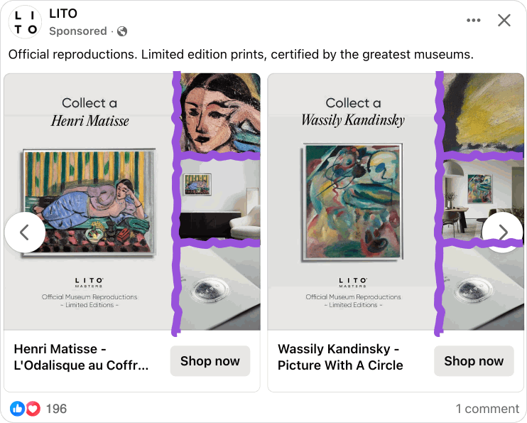 A lookbook in your feed_ the editorial collage layout breaking banner blindness