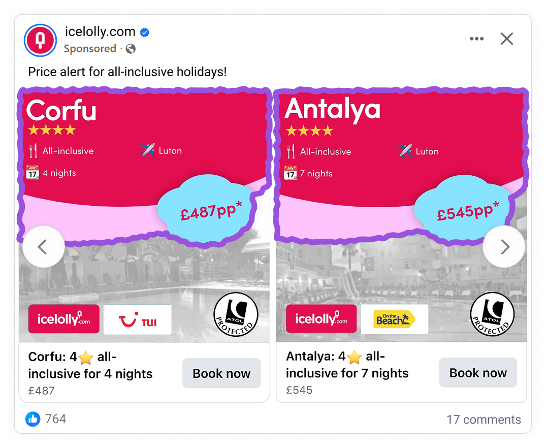 Corfu and Antalya example