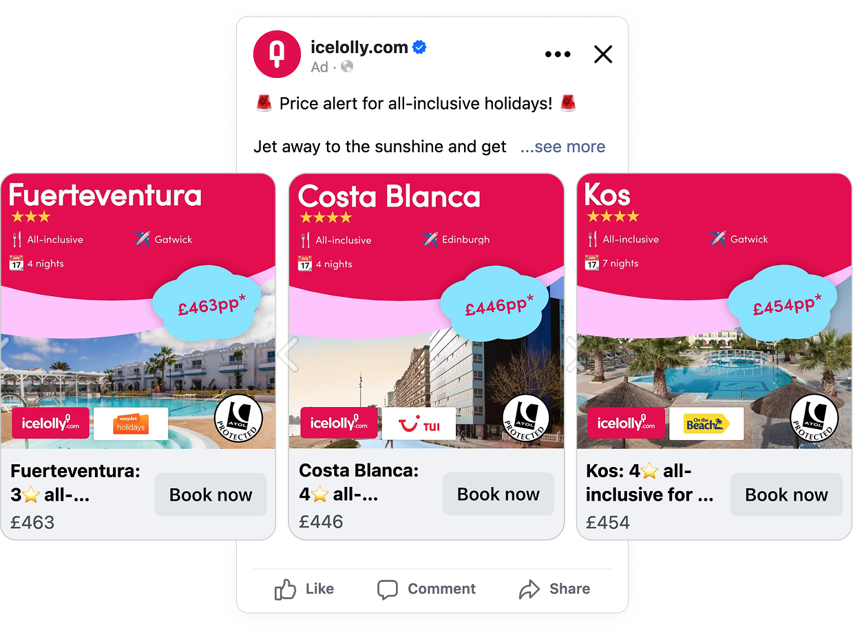 icejolly catalog ad instagram placement