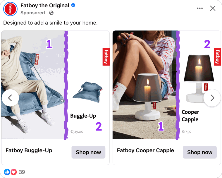 One card answers two questions every shopper carries