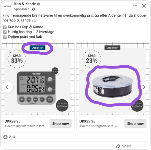 Product imagery that lets you understand what you are buying in seconds