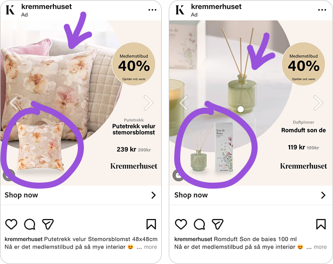Real-life product placement makes ownership easy to imagine