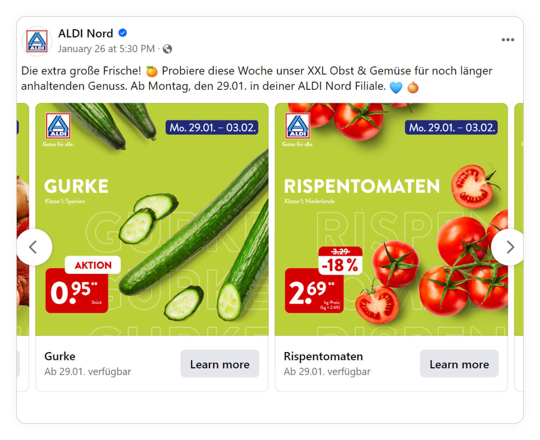 affordable low-cost discount brands catalog ad aldi nord