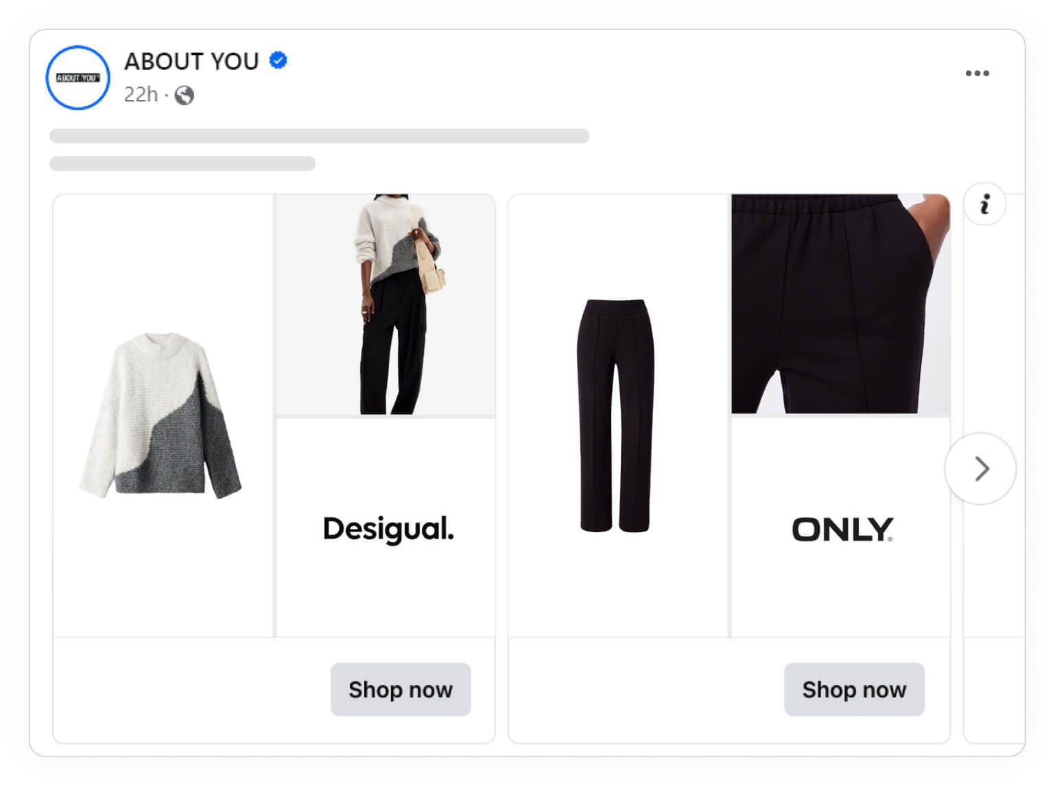 brand logo catalog-ads facebook fashion