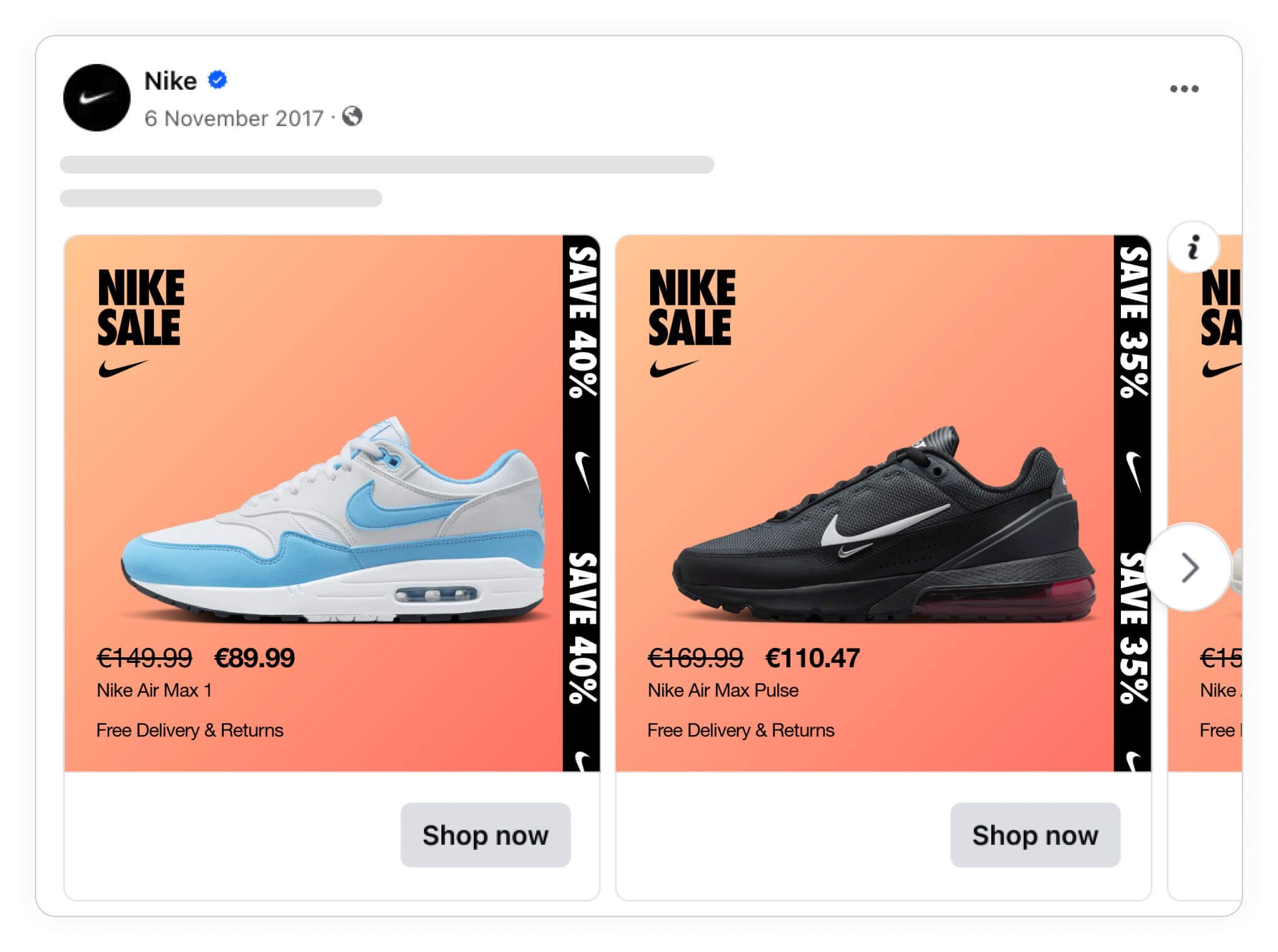brands and dtc companies catalog ad nike
