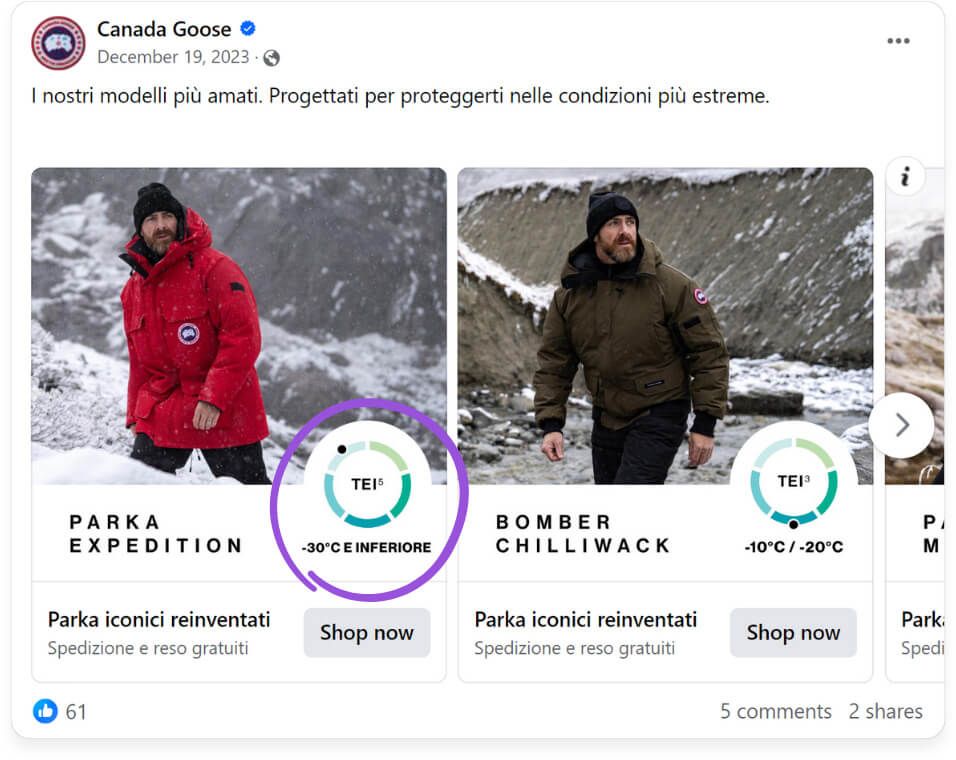 custom labels in meta catalog ads