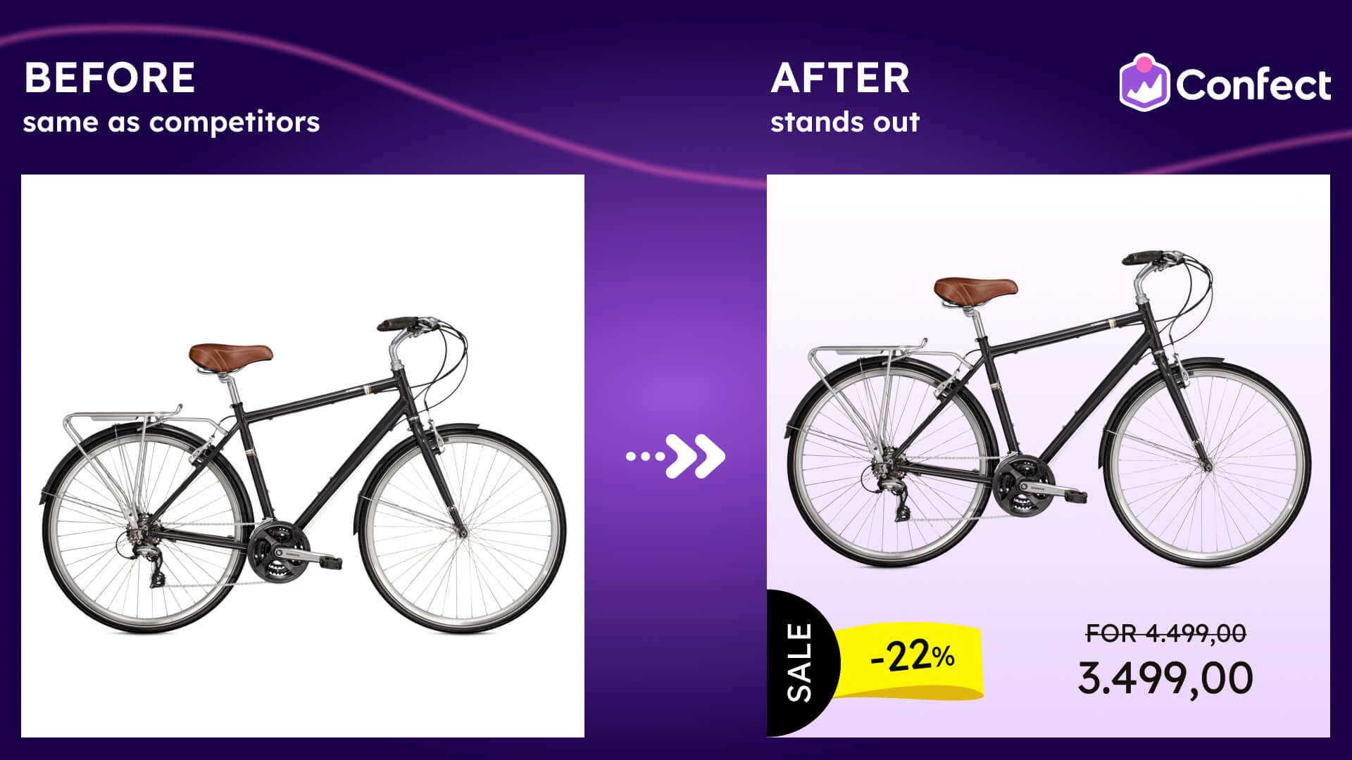 dynamic product ads with discount information