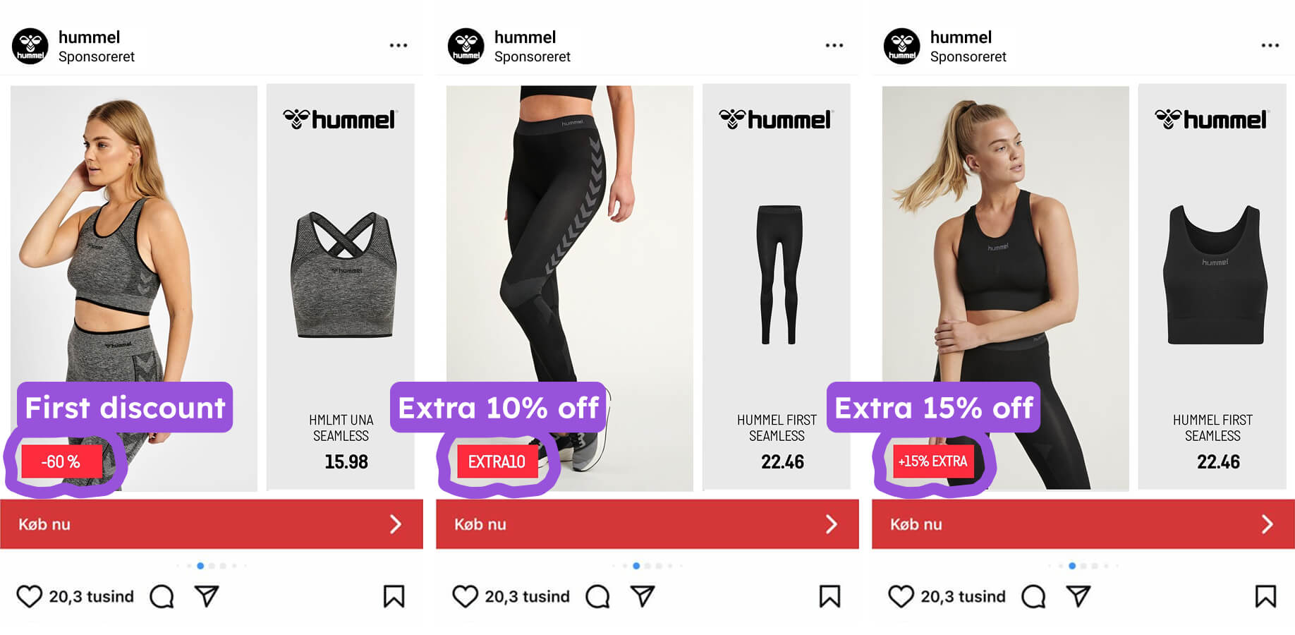 hummel catalog ads design rules sale scheduled meta dynamic product ads instagram