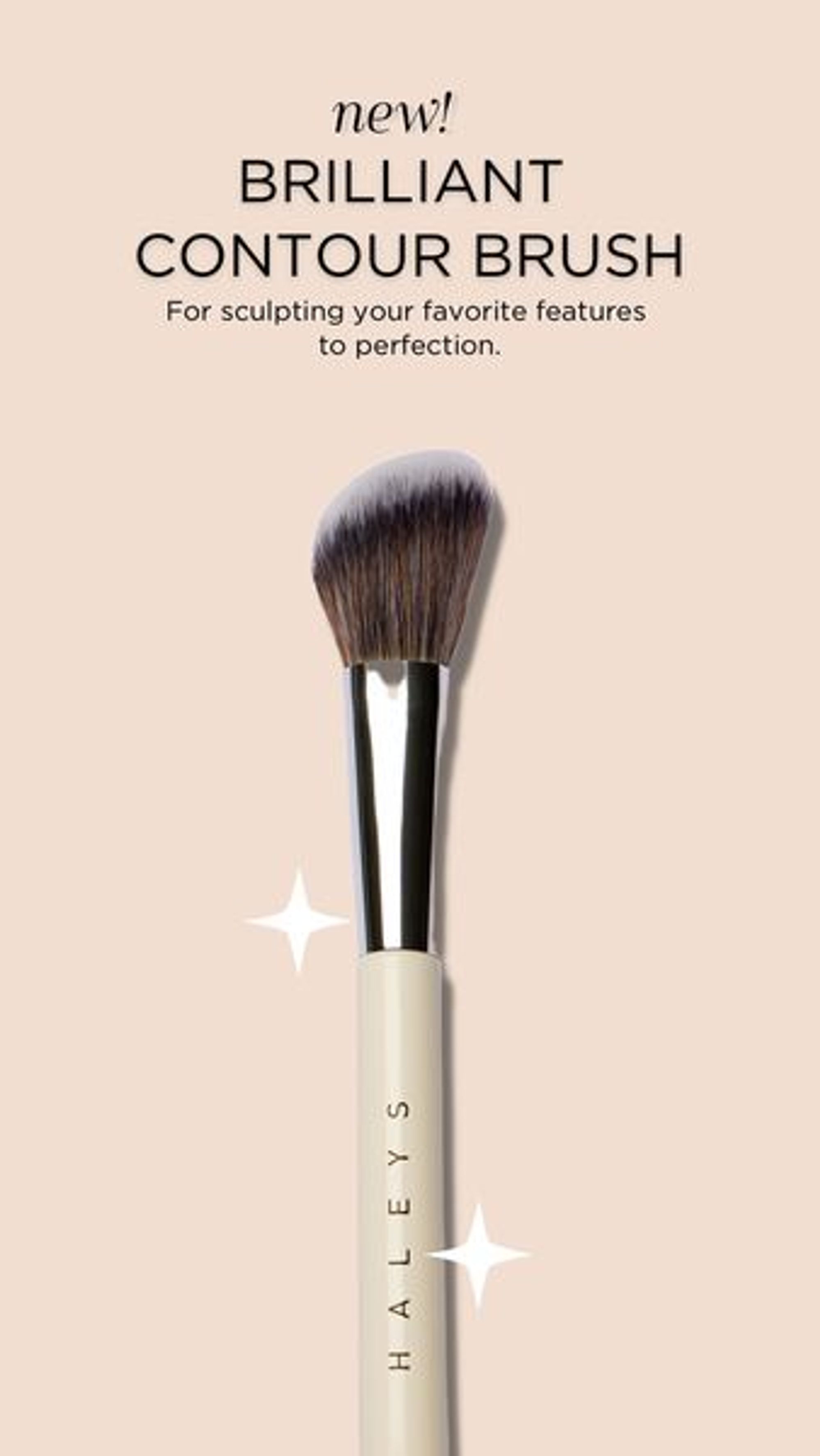 Haleys Beauty Brilliant Contour Brush