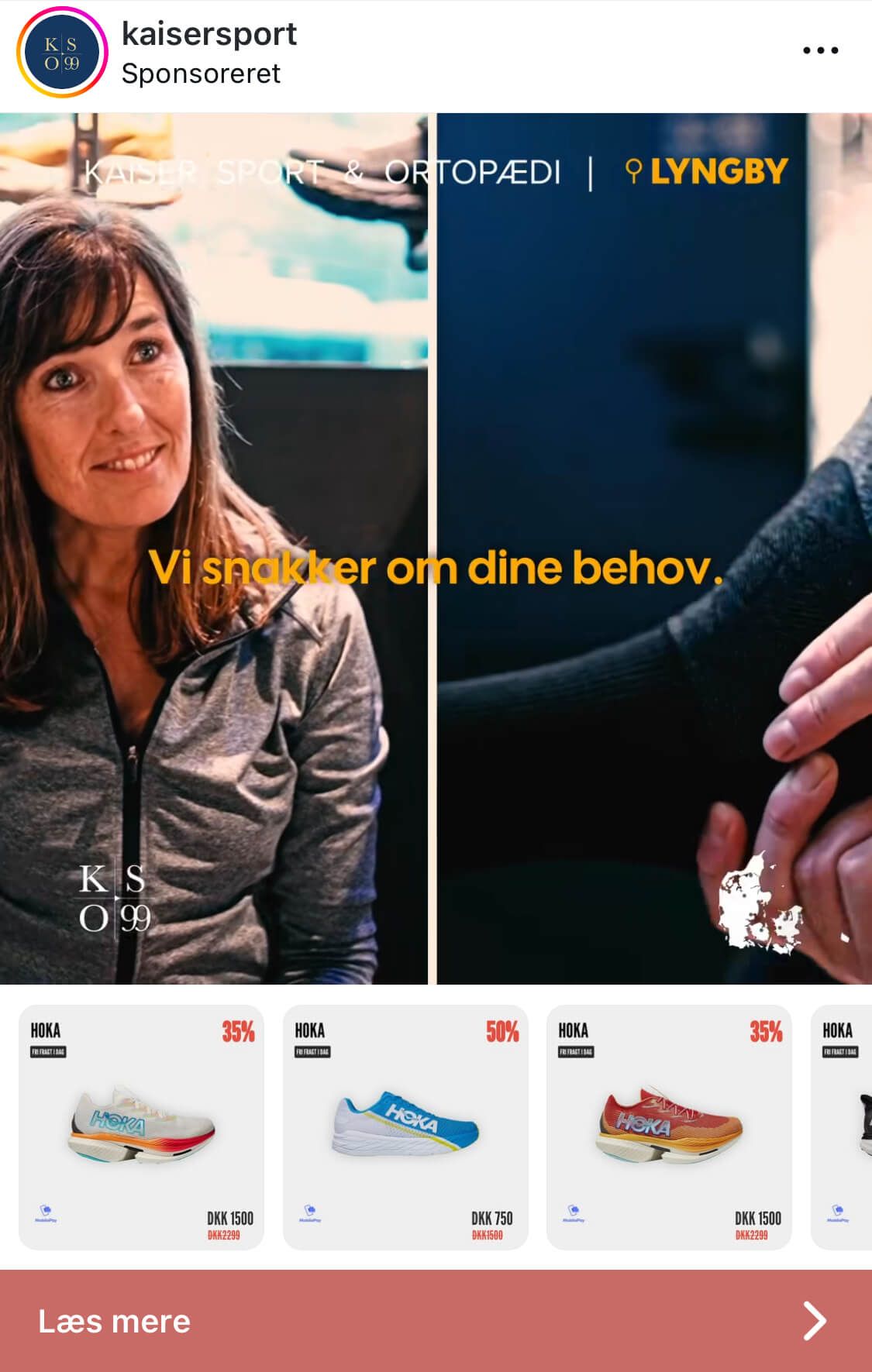 instagram collection feed ad kaisersport