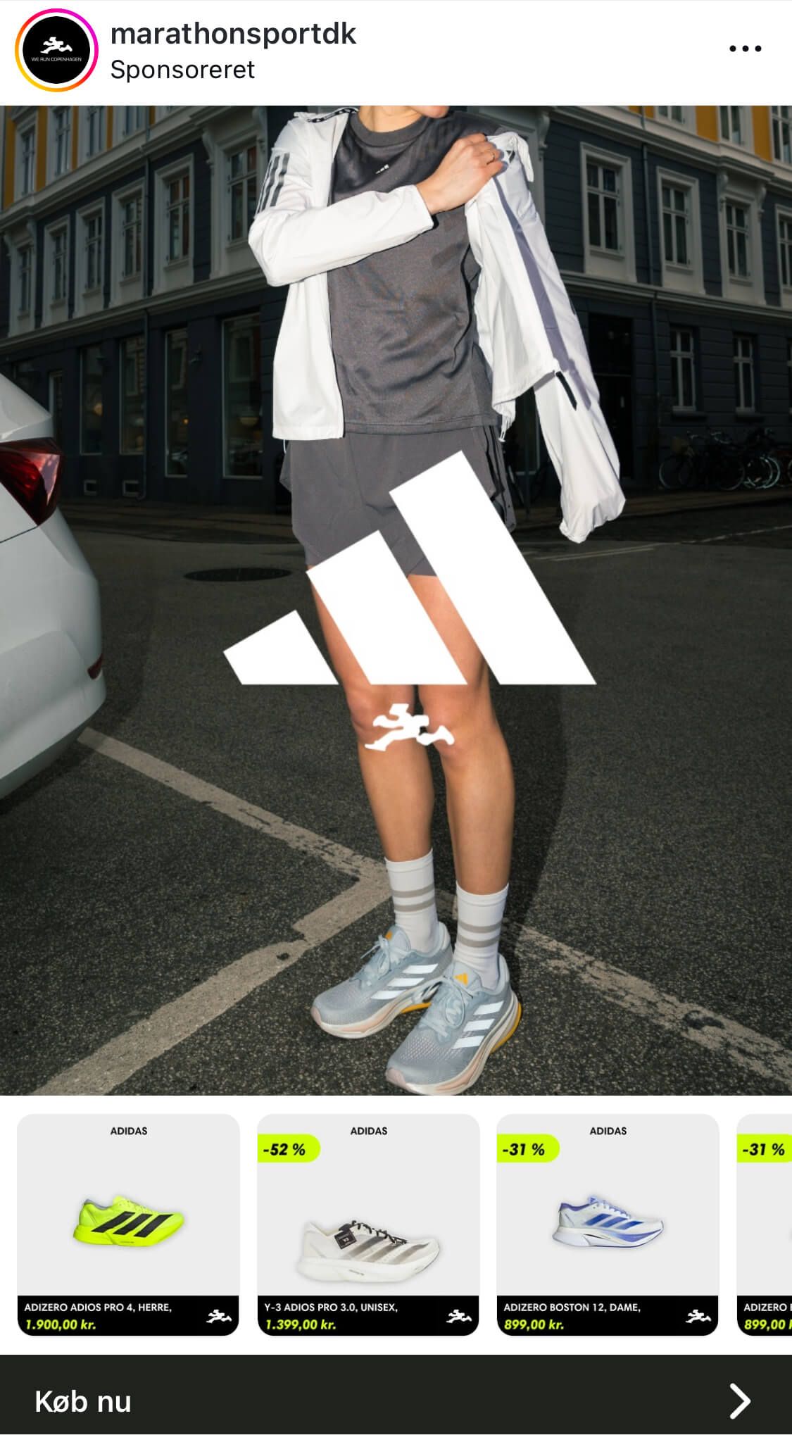 instagram collection feed ad marathonsport dk