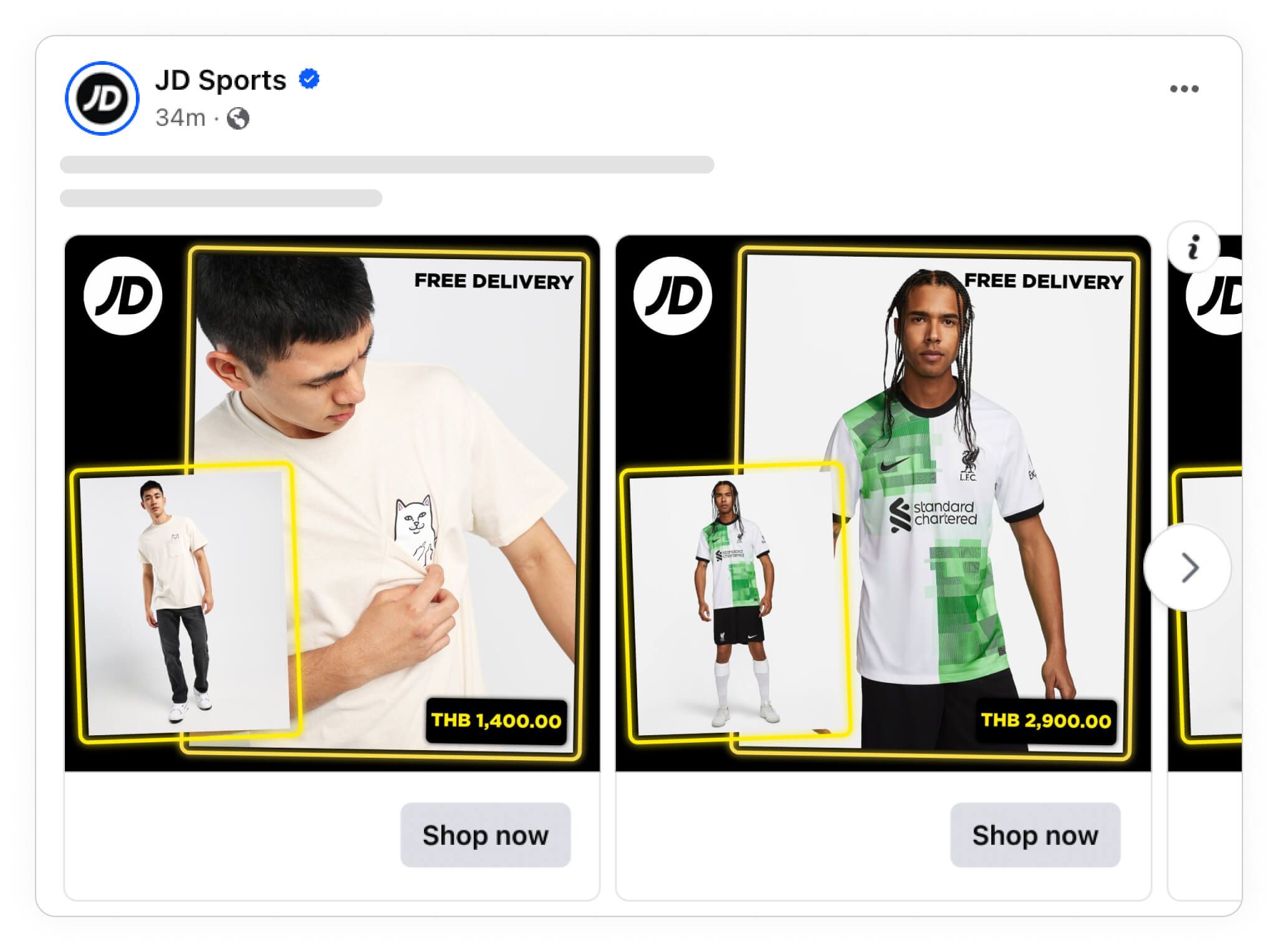 mid-end brands catalog ad jd sports