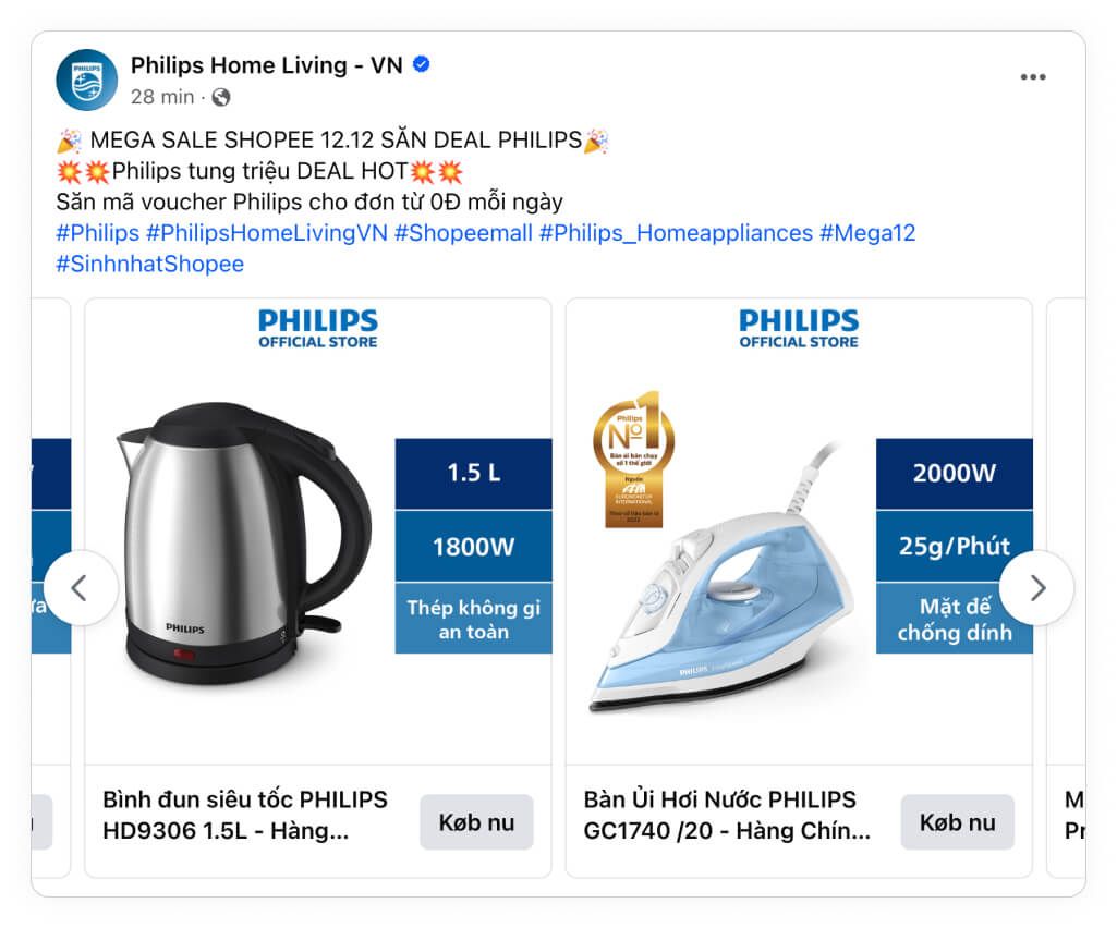 mid-end brands catalog ad philips home