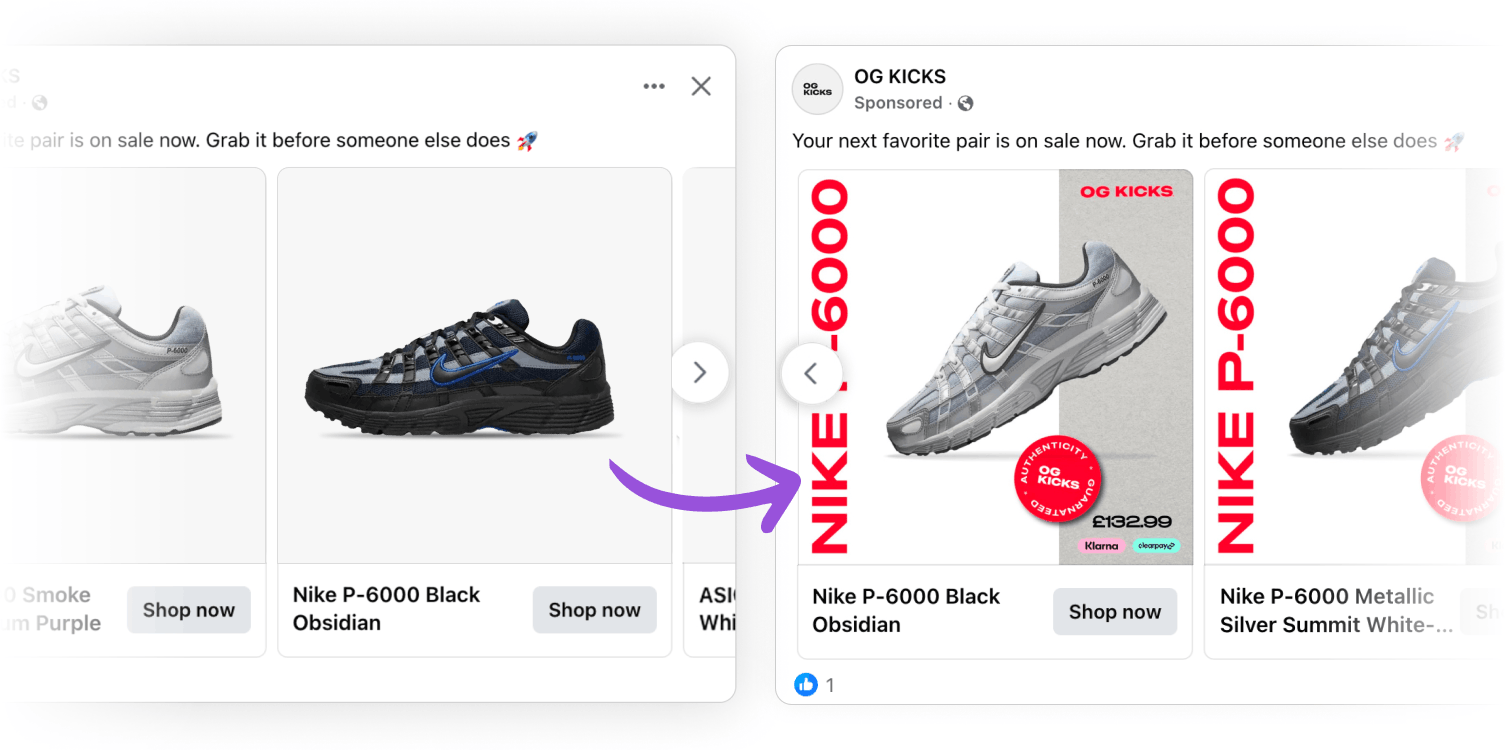 Nike  x OG Kicks Catalog ad