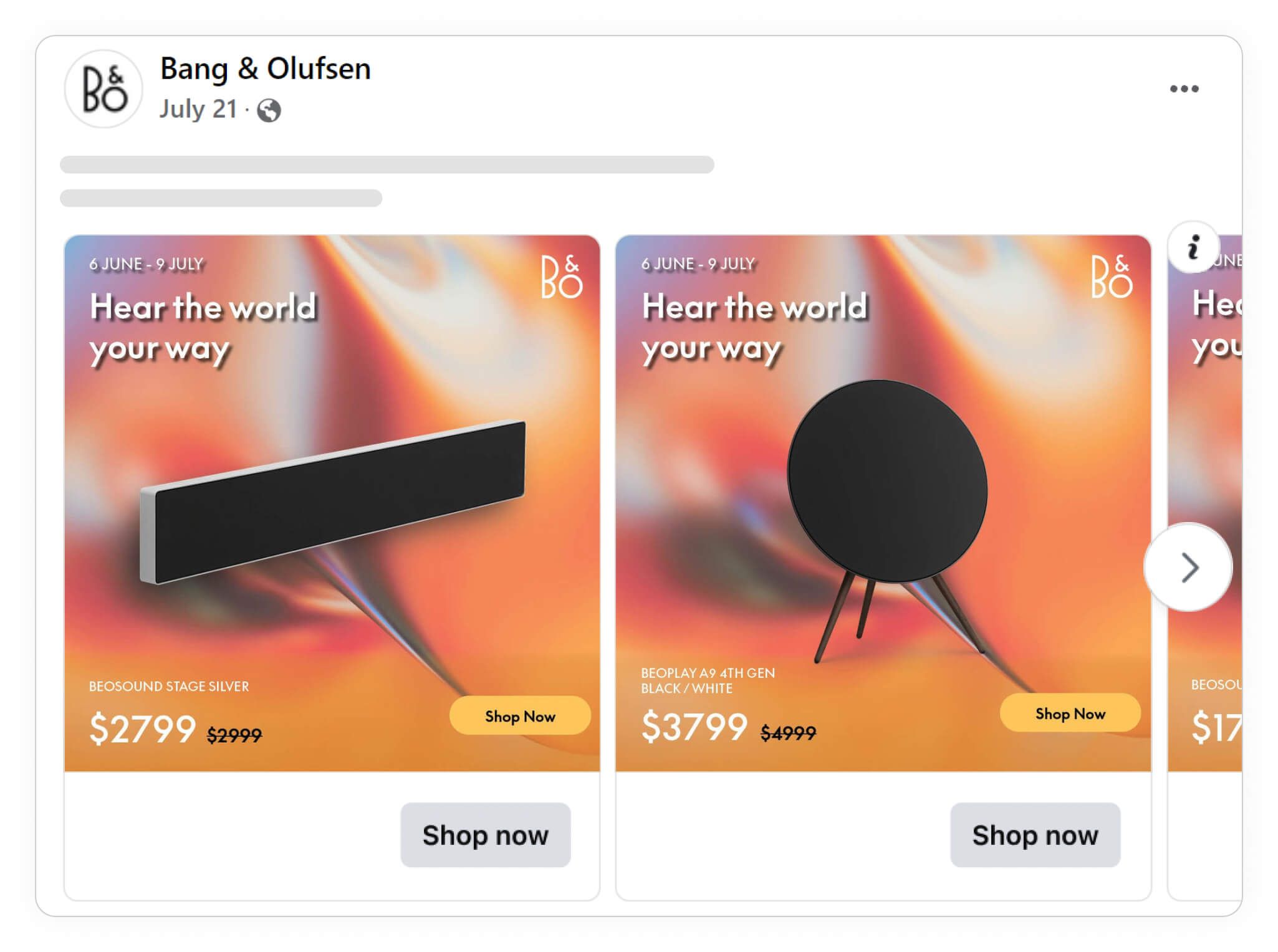 original prices and sale design for catalog ads high end luxury expensive brands