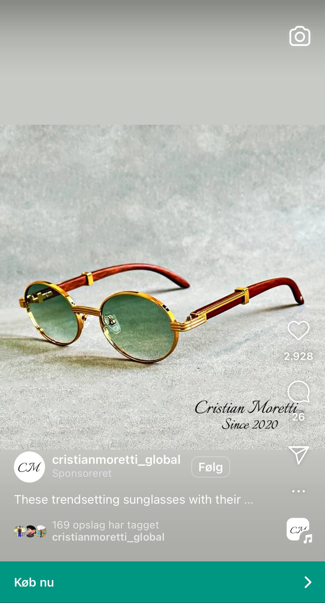 single image ad instagram reel cristianmoretti