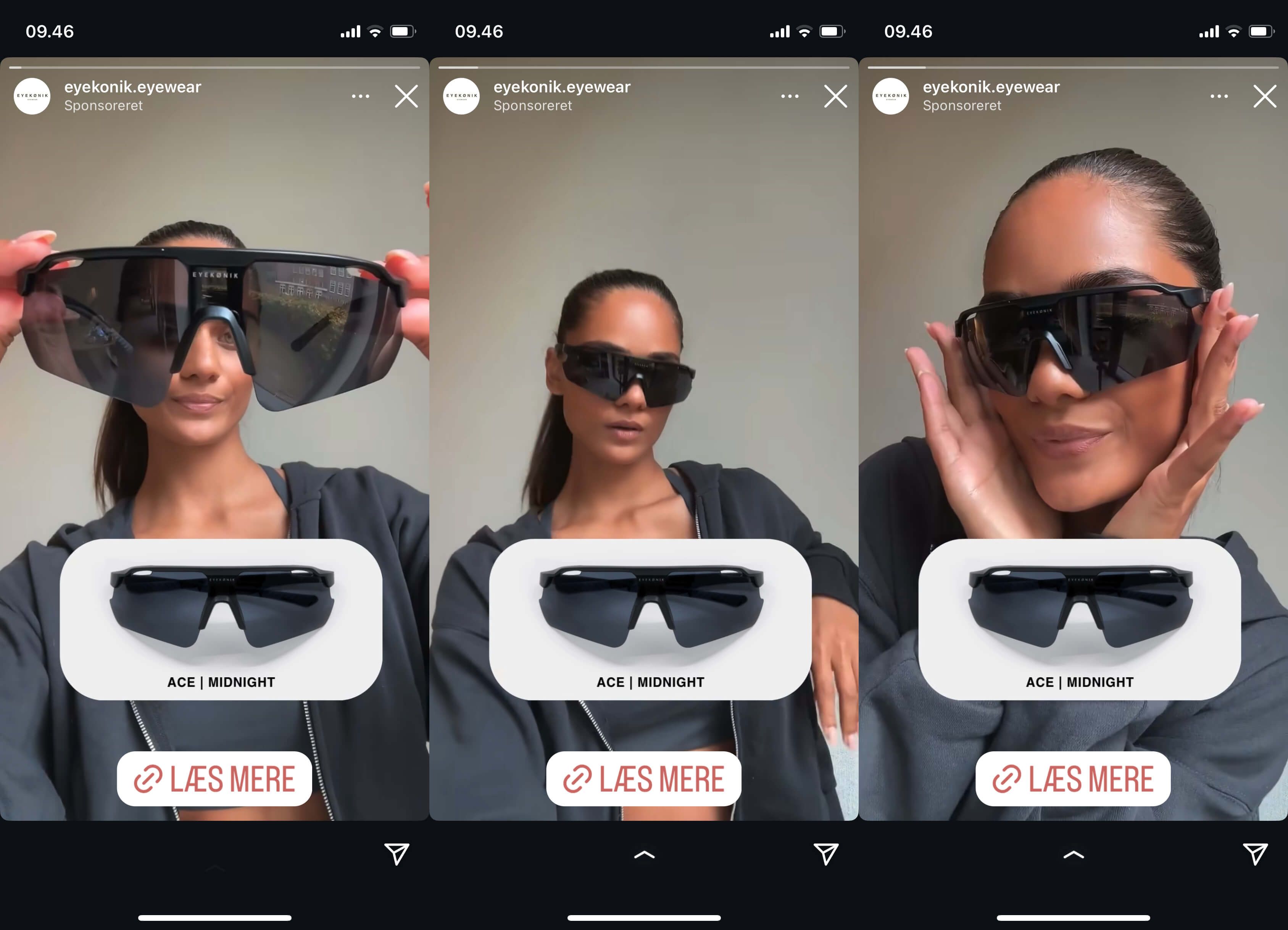 single video ad instagram story eyekonik